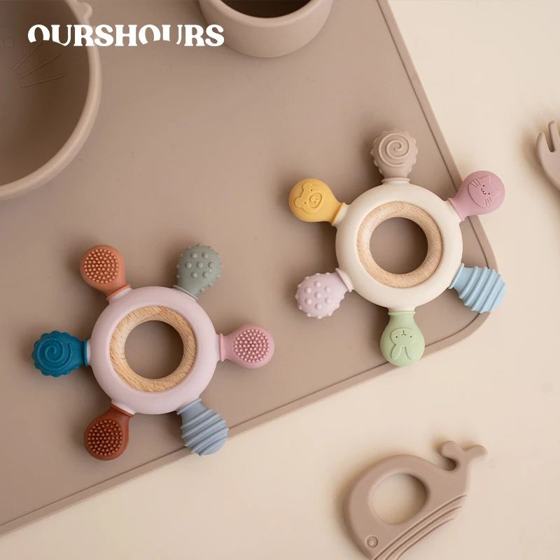 Baby Products Application - 1pc Food Grade Baby Silicone Teether