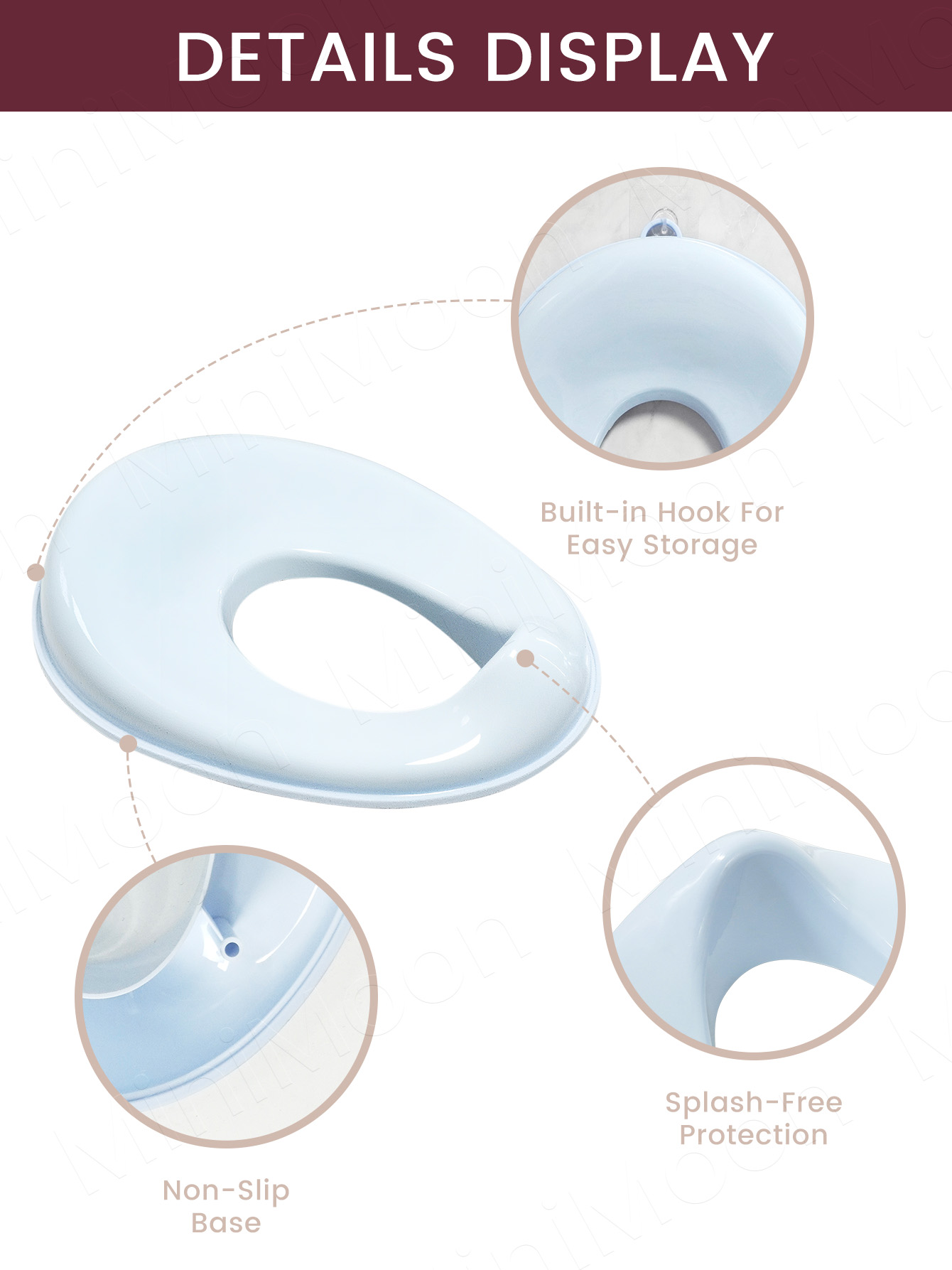 Portable Toddler Toilet Seat w - đánh giá và giá Toddler Potty Training Seat