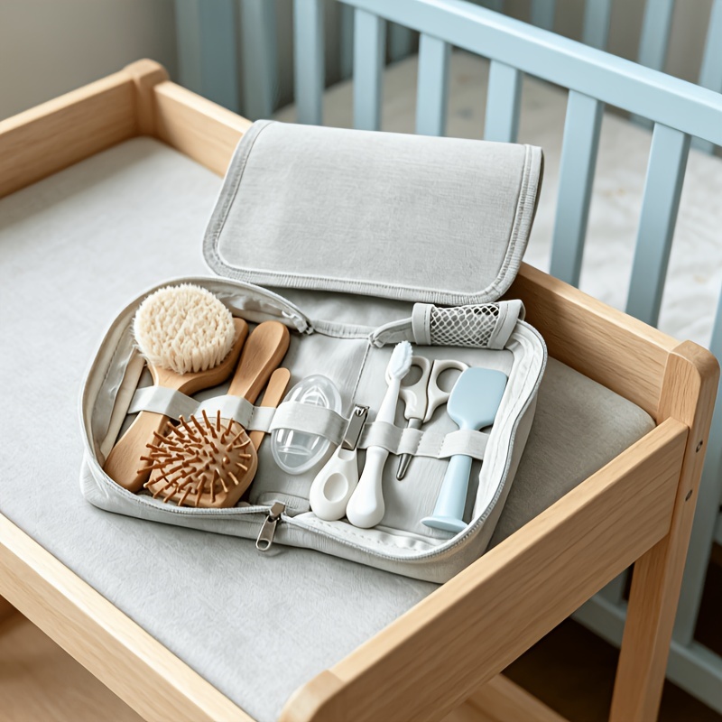 8-Piece baby Storage Bag Daily - đánh giá và giá Baby Products Kit Set