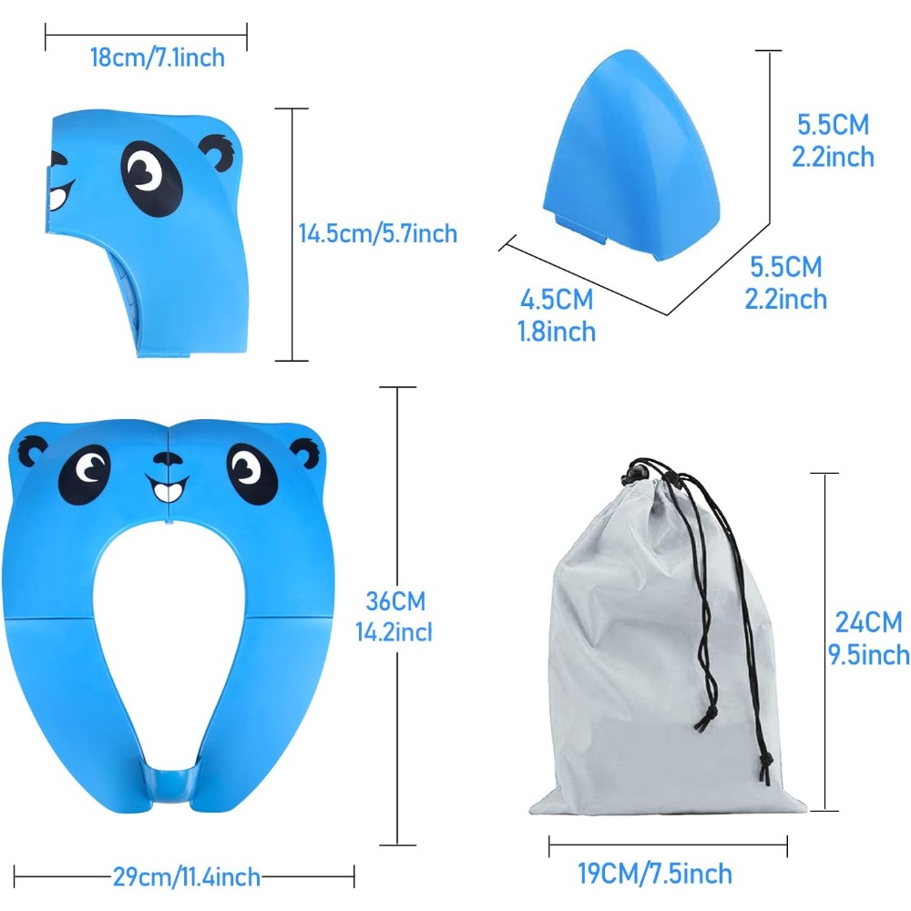 Portable Folding Non Slip Sili - đánh giá và giá Toddler Potty Training Seat