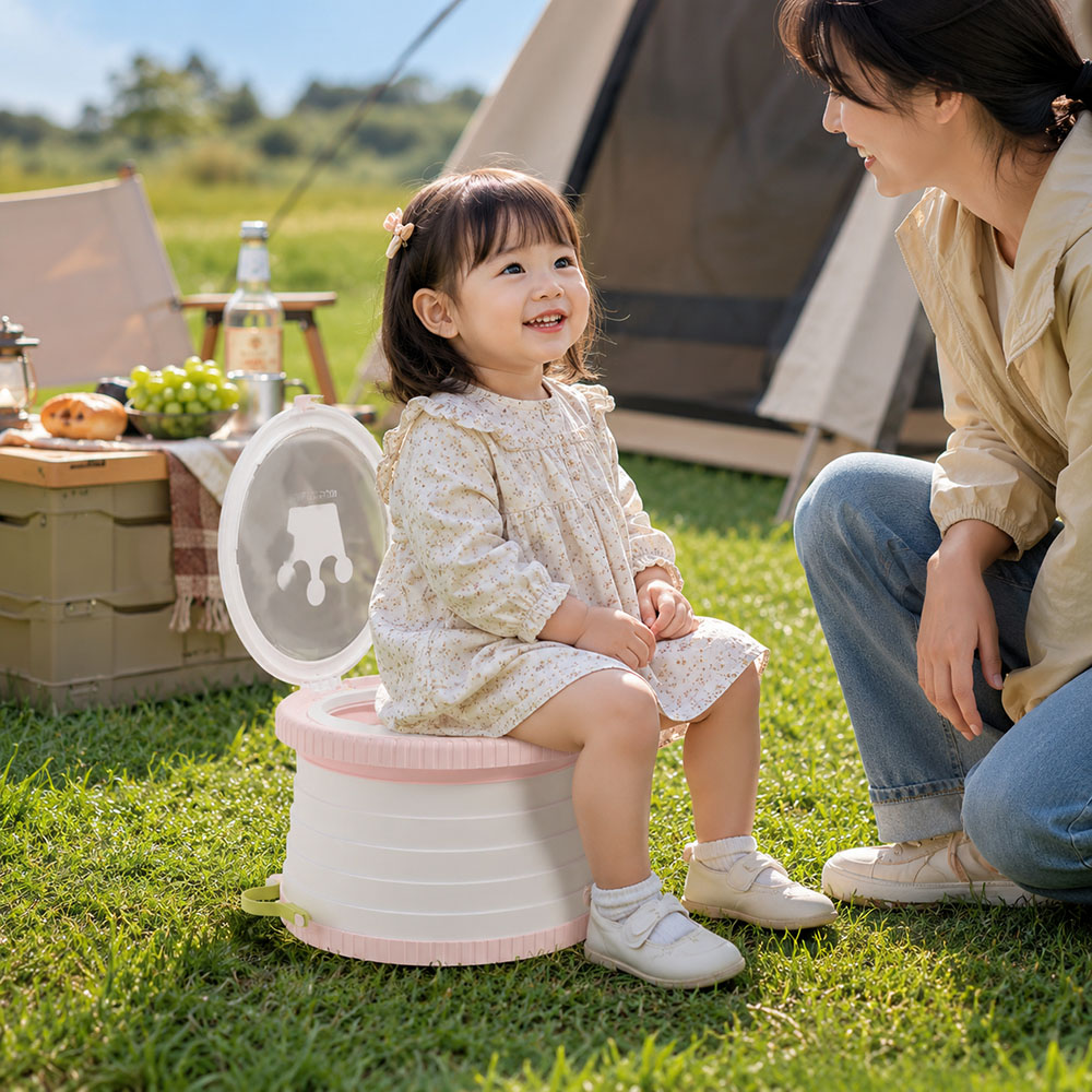 Portable Folding Travel Potty  - đánh giá và giá Toddler Potty Training Seat
