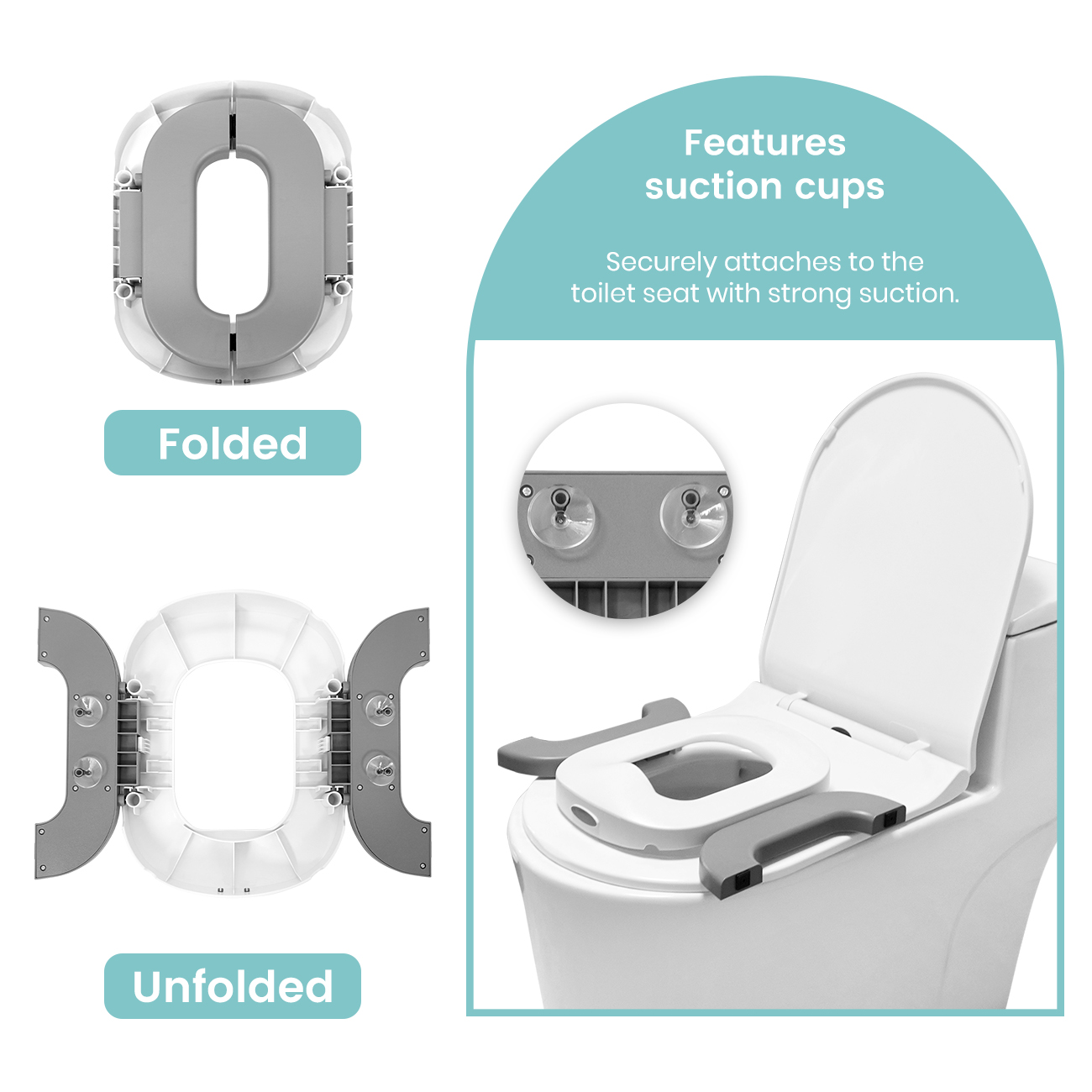 2-in-1 Go Portable Potty, Trav - đánh giá và giá Toddler Potty Training Seat