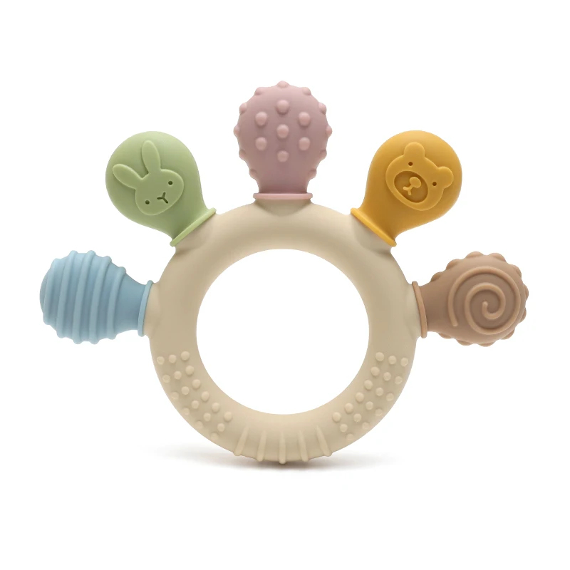 New hand multicolor Silicone B - đánh giá và giá Baby Products Application
