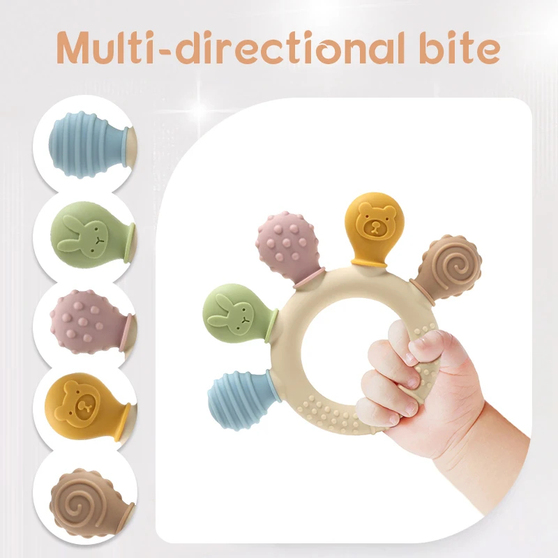 New hand multicolor Silicone B - đánh giá và giá Baby Products Application
