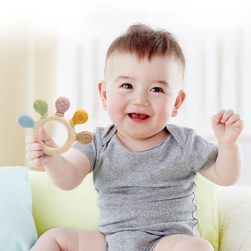 New hand multicolor Silicone B - đánh giá và giá Baby Products Application