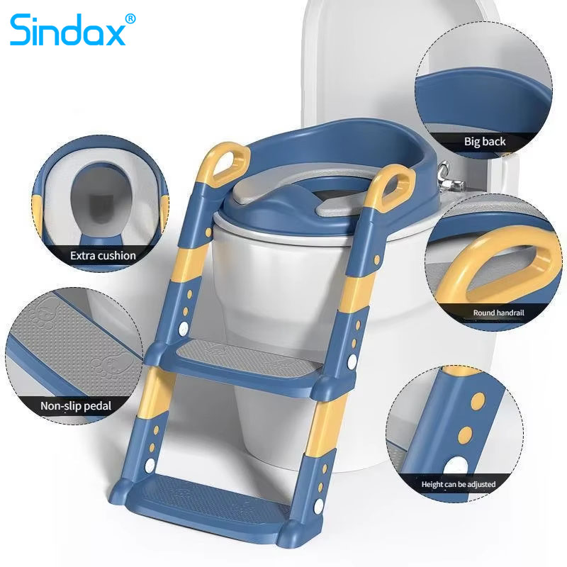 New Children's Toilet Stepped  - đánh giá và giá Toddler Potty Training Seat