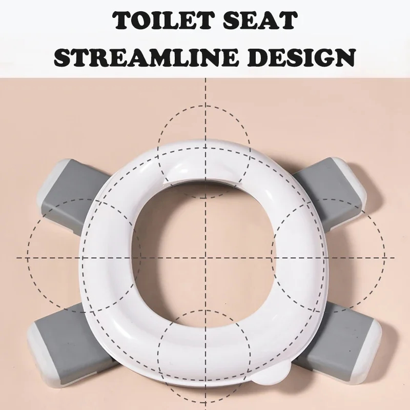 3 in 1 Travel Toilet Seat Fold - đánh giá và giá Toddler Potty Training Seat