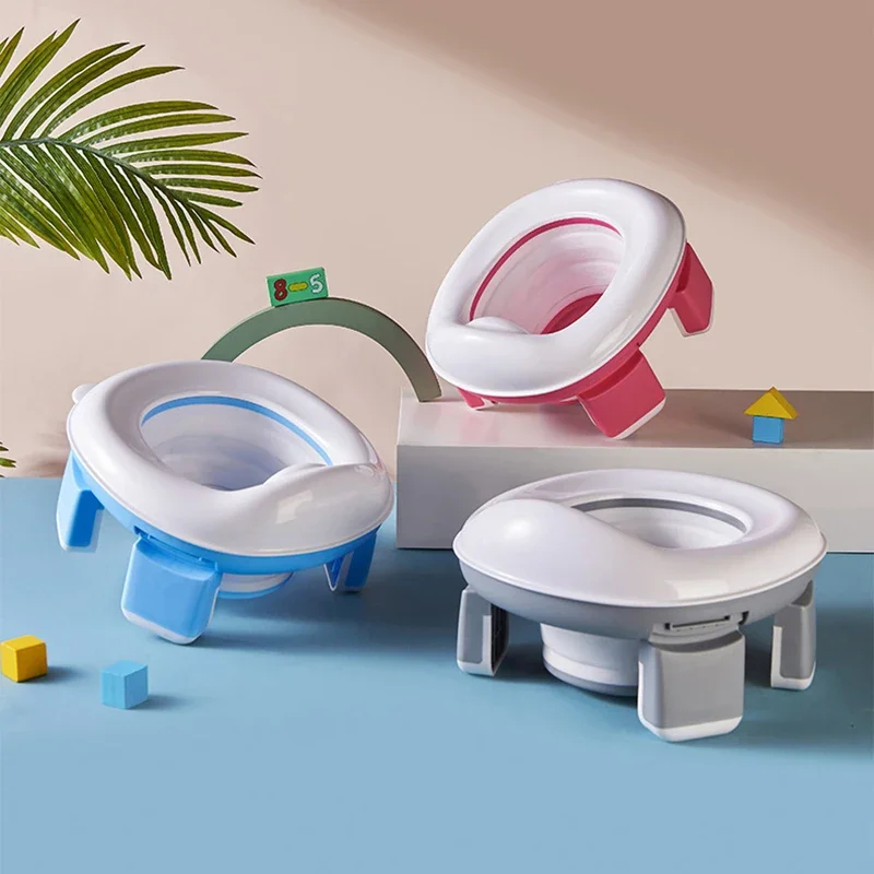 3 in 1 Travel Toilet Seat Fold - đánh giá và giá Toddler Potty Training Seat